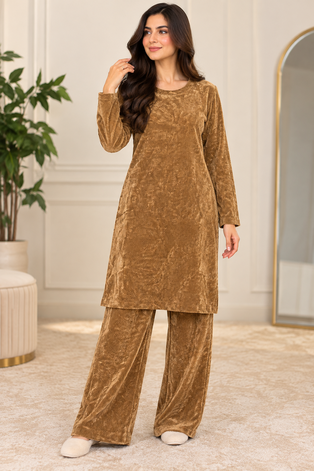 BRIT - GL 2 piece valvet modest wear collection B808