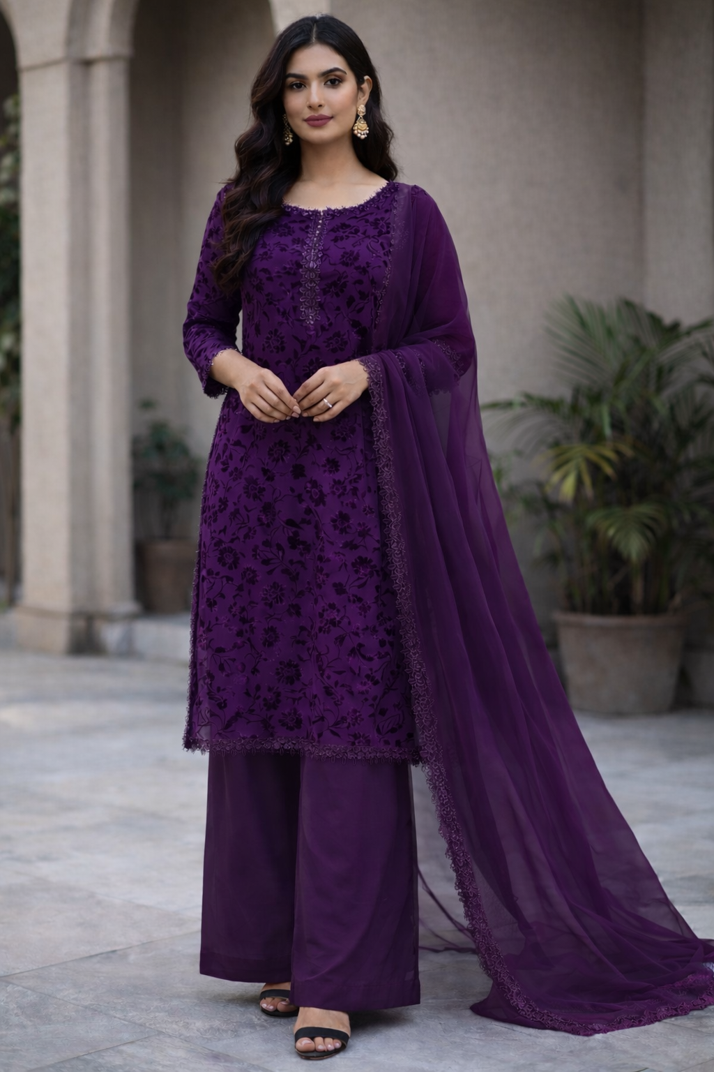 Brit 3 piece luxury Palachi_81042 Pakistani ladies suit B482