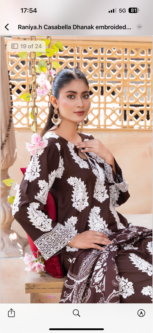 Raniya 3 piece Dhanak_2083