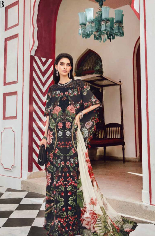 M print original Designer 3 piece winter collection Pakistani ladies suit B328