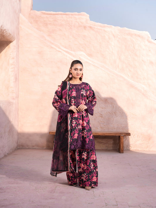 BRIT Raniya 3 piece lux lawn_100327 Pakistani ladies suit B167