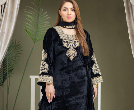 Brit Valvet 3 piece kaftan_3024 B8