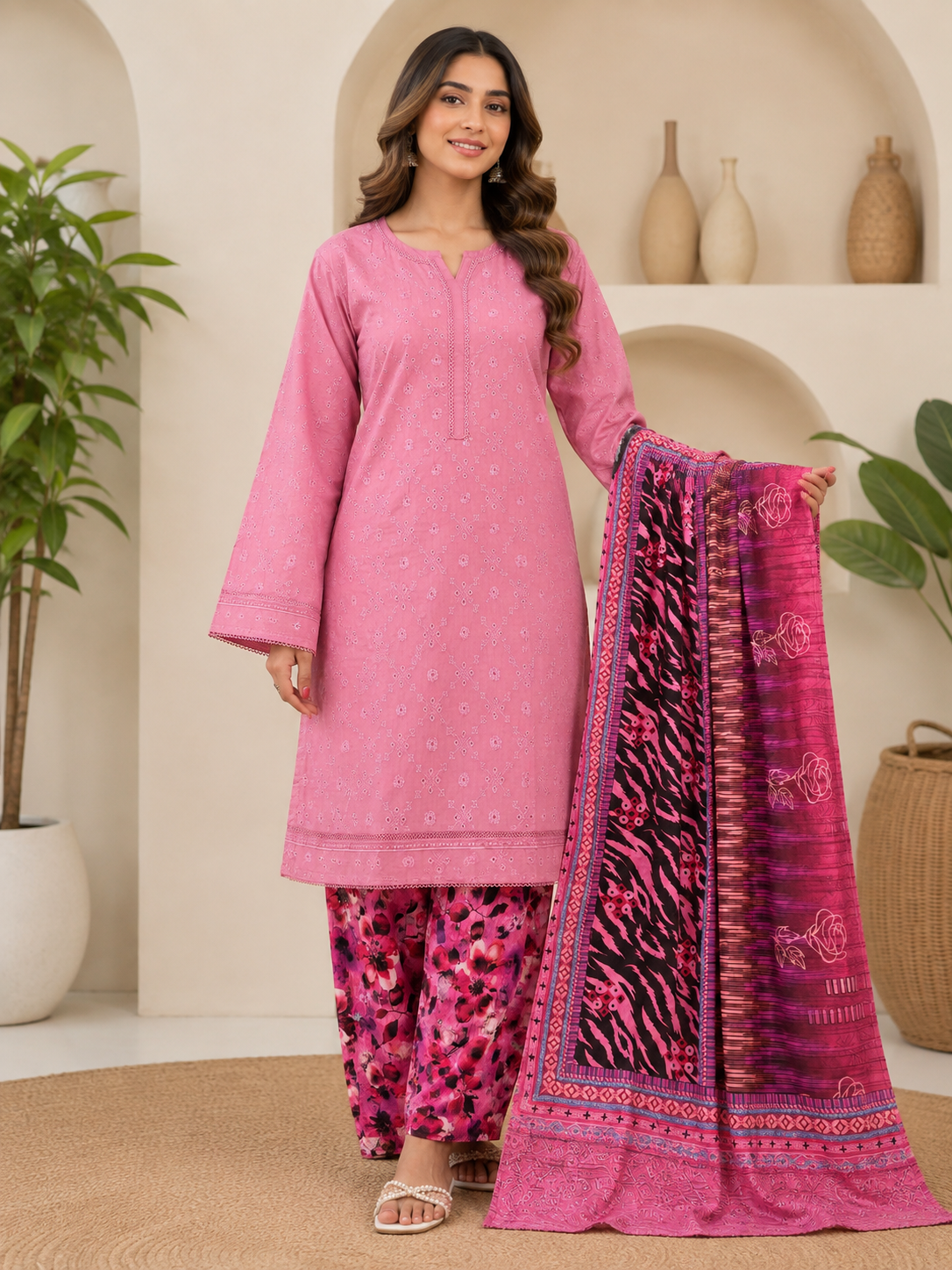 Brit 3 piece luxury chicken Kari collection B722