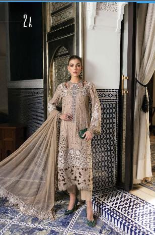 M B inspired 3 piece Lawn stitched_81044 Pakistani ladies suit B185