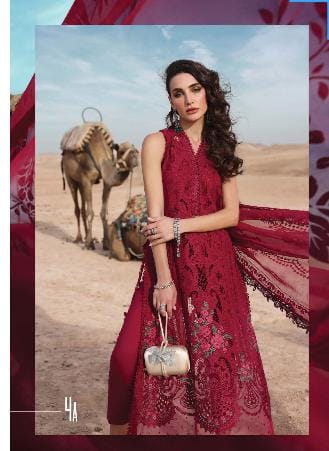M B inspired 3 piece Lawn stitched_81044 Pakistani ladies suit B185