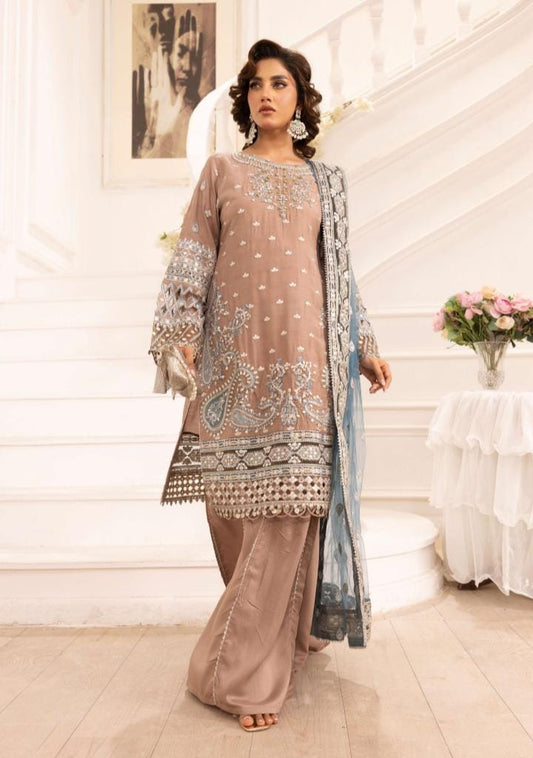 Ivana Lux by Simrans 3 piece stitched_81046 Pakistani ladies suit B187