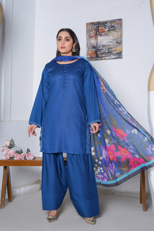 Brit 3 piece Farshi Salwar _100260 ladies suit B146