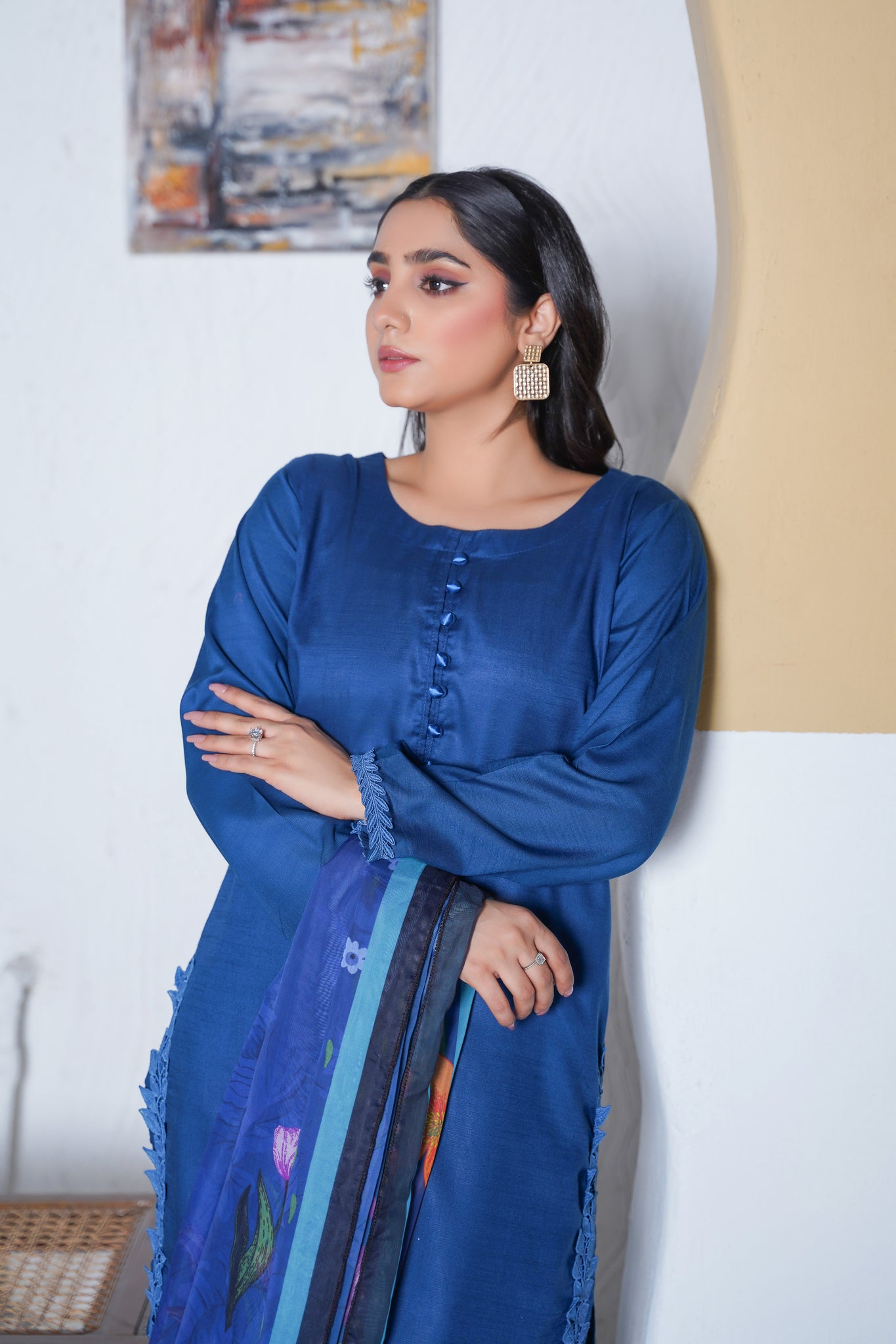 Brit 3 piece Farshi Salwar _100260 ladies suit B146