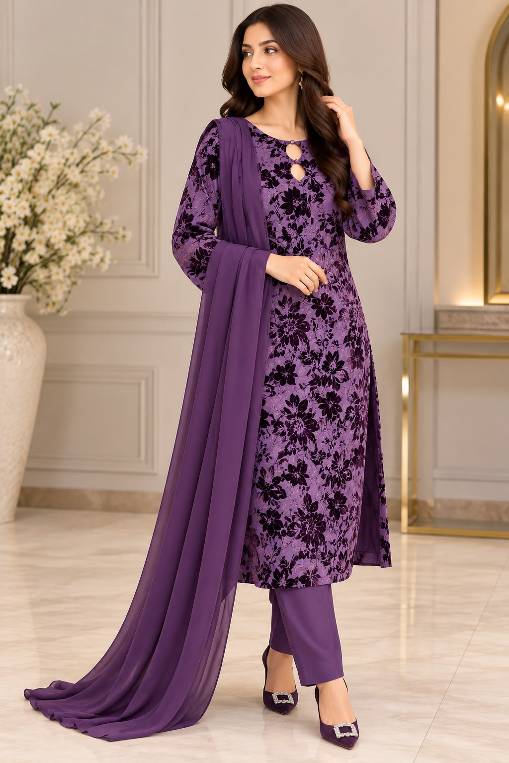 BRIT- GL 3 piece palachi designer collection B838