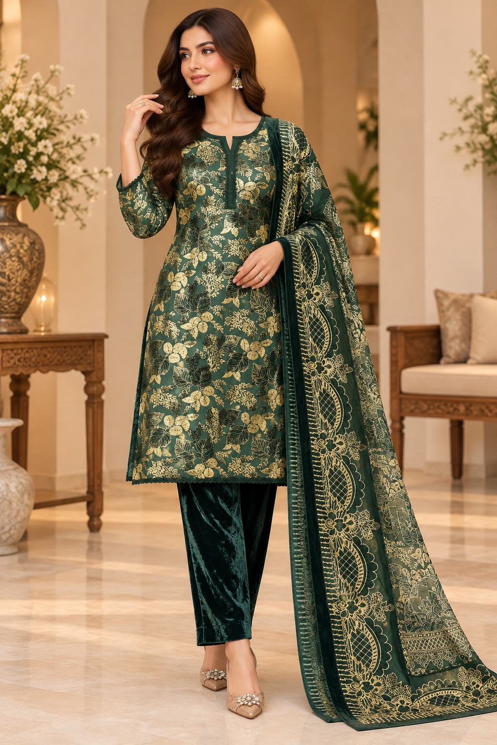 BRIT- GL 3 piece Palachi designer collection B842