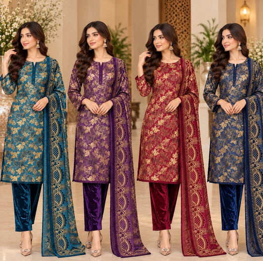 BRIT- GL 3 piece Palachi designer collection B842