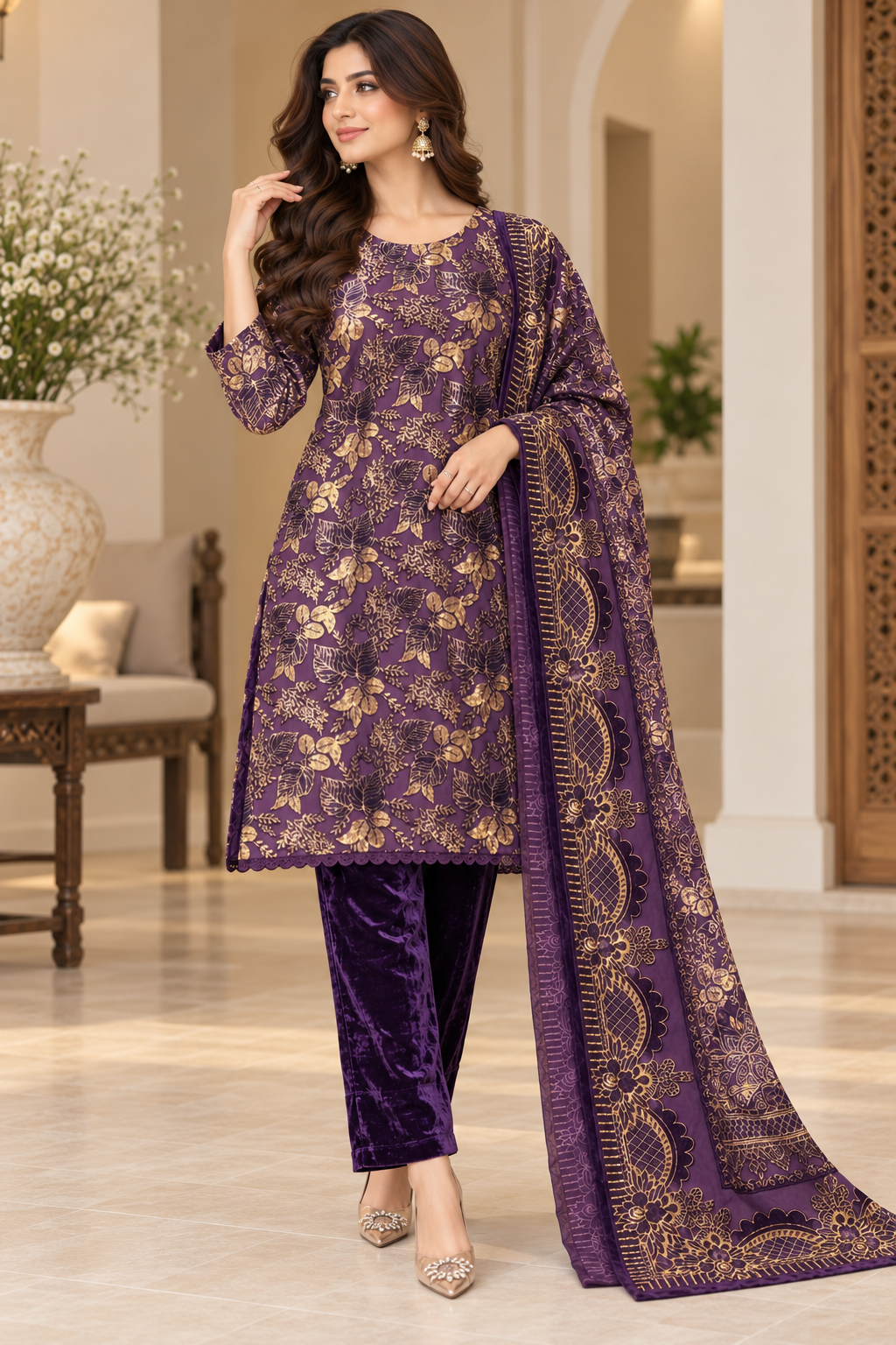 BRIT- GL 3 piece Palachi designer collection B842