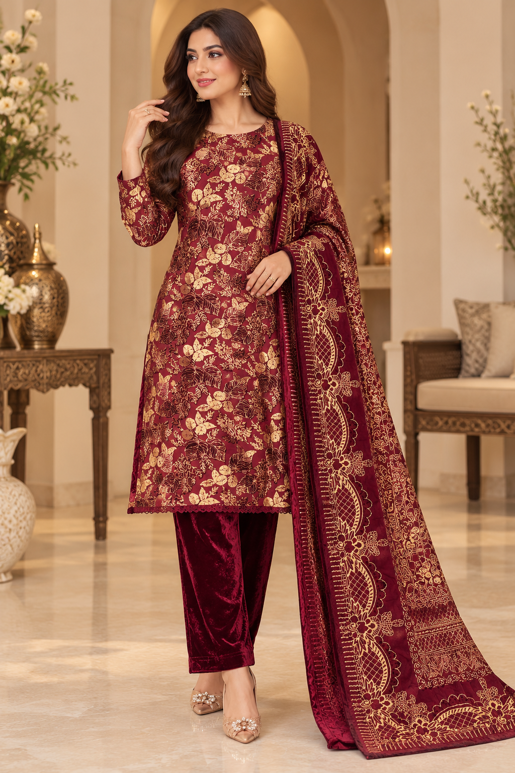 BRIT- GL 3 piece Palachi designer collection B842