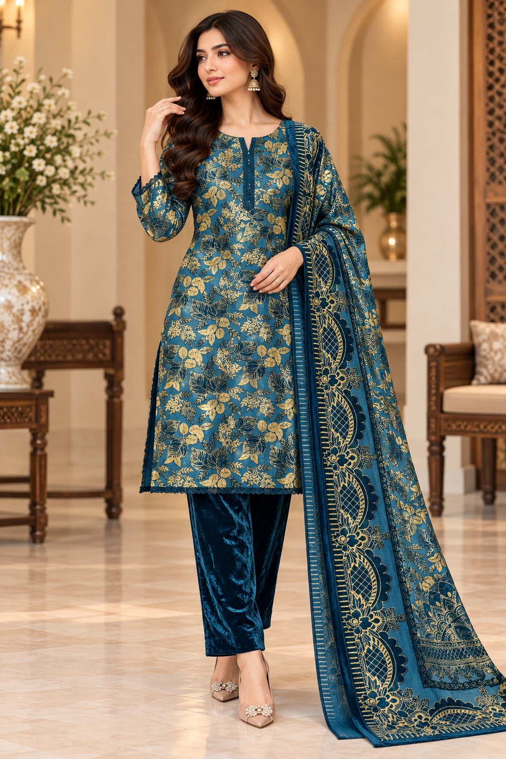 BRIT- GL 3 piece Palachi designer collection B842