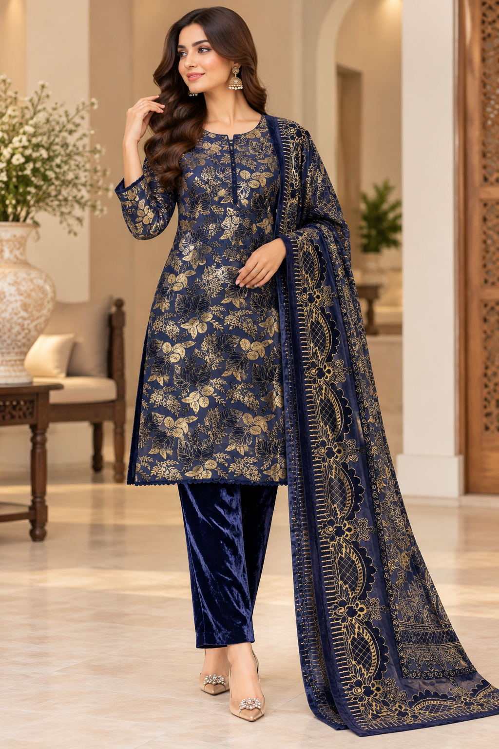 BRIT- GL 3 piece Palachi designer collection B842