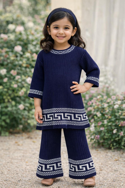 KIDS Brit 2 piece jersy co ord sets  B430