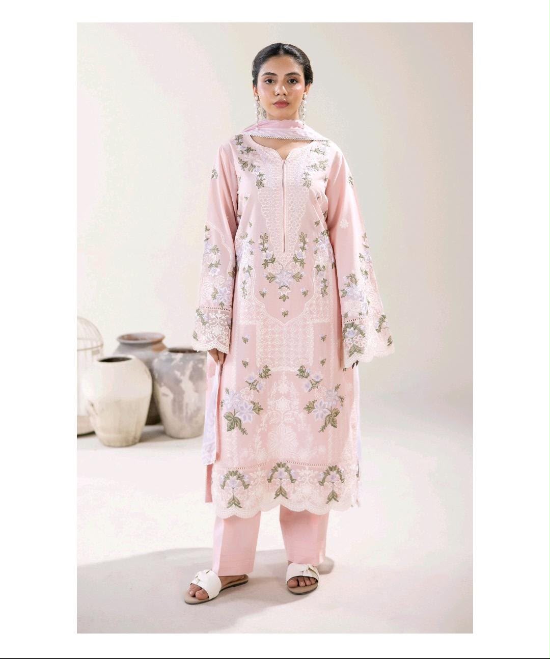 Adan Liba’s original 3 piece luxury lawn collection ladies dress B644