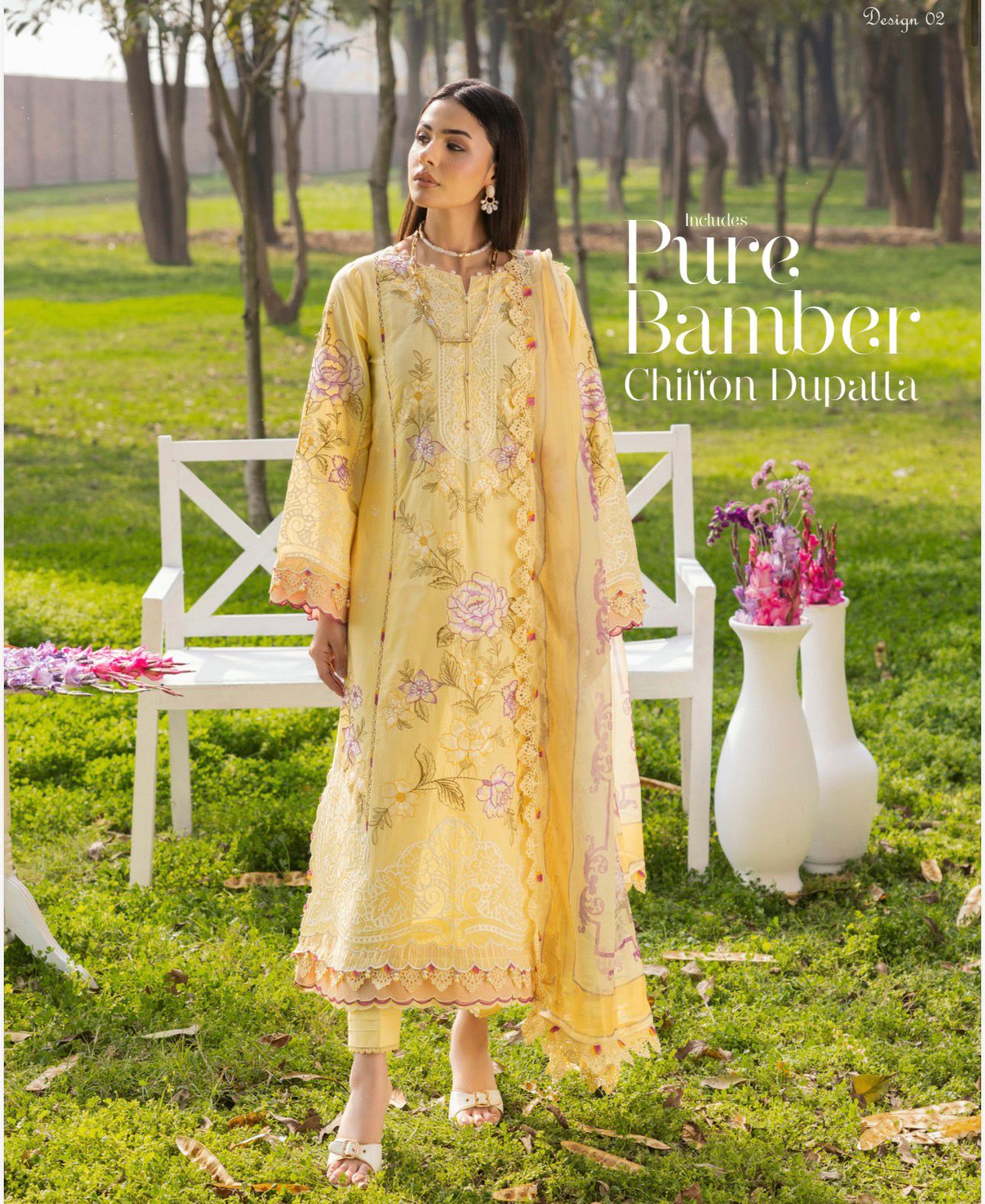 Adan libas original Lawn ladies dress B570