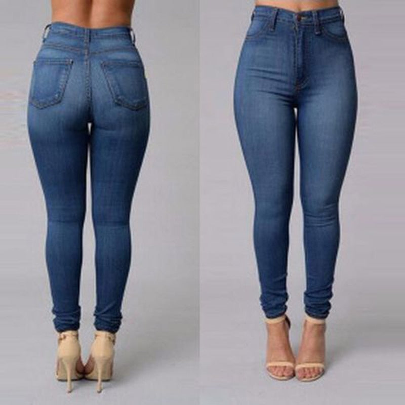 Sexy Jeans Women Style Women Skinny Jeans Pencil Pants Trousers