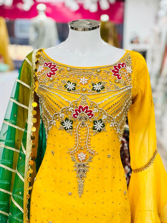 Mehndi Dress--10