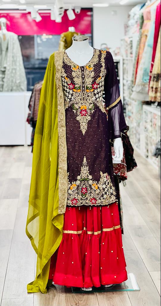 Mehndi Dress--13