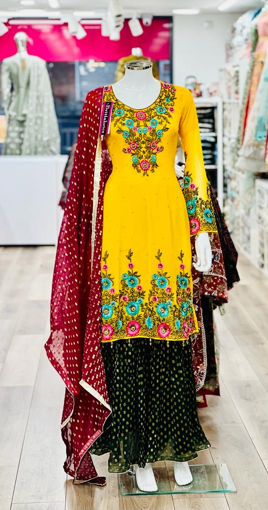 Mehndi Dress--14